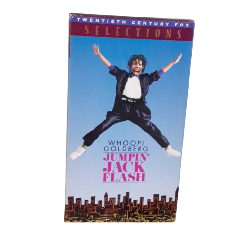 Jumpin' Jack Flash 1986 ‧ Comedy/Spy ‧ 1h 40m vhr tape